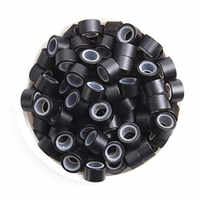 Perles Nano en Silicone en Gros pour Extensions de Cheveux, Outils d'Extension Capillaire, 1000 Perles Micro-Liens Nano en Cuivre