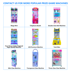 EU OEM/ODM Mini <b>Claw</b> <b>Machine</b> Crane Toys Coin Operated Vending <b>Machine</b> Metal Plastic 110V/220V Universal Voltage 1 Year Custom - Product Image 4
