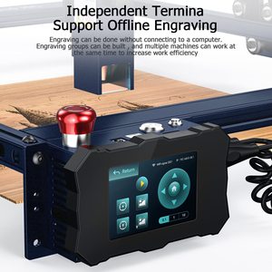 Máquina de grabado láser Atomstack A10 S10 X7 Pro, pantalla táctil de 50W, compresor de asistencia de aire de 30 L/min, grabador láser CNC, marca fuera de línea - Product Image 4
