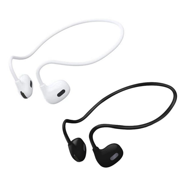 Hot Sale Low Price Portable TWS Neckband Earbuds Type-C Charging 80mAh Battery BT 5.3 IPX5 Waterproof LED Sports Earphones