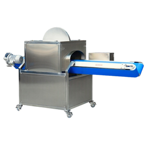 Cortadora de Frutas y Verduras Industrial Comercial Totalmente Automática de Acero Inoxidable, Multifuncional, para Tomates, Motor de 380V - Product Image 6