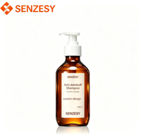 Bouteilles de shampooing PET SENZESY 300 ml 500 ml, récipient rechargeable pour lavage des mains, emballage cosmétique pour lotion corporelle, personnalisable