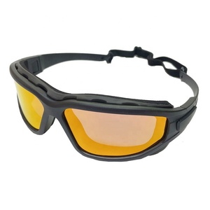 Lunettes de tir tactiques pour hommes, protection oculaire, lunettes de soleil anti-UV d'extérieur, lunettes tactiques interchangeables - Product Image 5