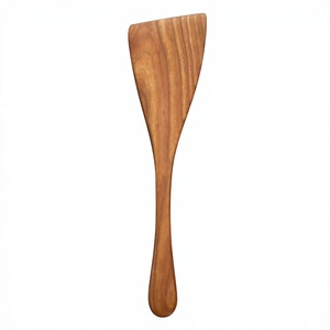 Espátula de Madera Ecológica, Ligera y Duradera, con Nuevo Estilo Chino, Utensilio de Cocina de Madera Natural Reutilizable - Product Image 5