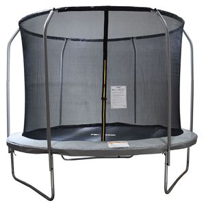 <span class=keywords><strong>Trampoline</strong></span> rond de 10 pieds pour adultes et enfants, taille personnalisée, avec filet de sécurité, rembourrage en mousse souple et en PVC - Product Image 2