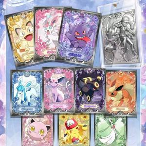 Cartes Métalliques Pokémon Pleine Couleur Or Argent Rares Charizard Pikachu Mewtwo Vmax GX EX TCG Coffret Cadeau <span class=keywords><strong>Jeu</strong></span> <span class=keywords><strong>de</strong></span> Cartes à Collectionner - Product Image 6