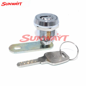 Cilindro de Cerradura de Leva de Aleación de Zinc Duradero, Cerradura con Llave de Puntos para Máquina Expendedora y Cajero Automático - Product Image 4