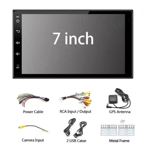 Phổ Android đài phát thanh 7 inch IPS cảm ứng stereo phương tiện truyền thông Băng MP3 hệ thống trực tuyến GPS Navigator màn hình cảm ứng Car DVD Player - Product Image 6