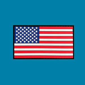 Promotional Wholesale Custom Soft Pvc <strong>Patch</strong> <strong>Thin</strong> <strong>Blue</strong> <strong>Line</strong> Custom 3D Rubber Badge USA American Flag PVC <strong>Patch</strong> With Clothes - Product Image 1