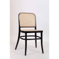 Vente en gros de chaises en bois et rotin chaises de salle de banquet de style campagnard pour les mariages et événements chaise Hoffman