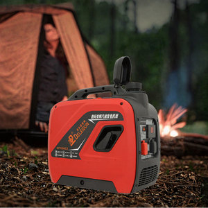Generador de Gasolina Refrigerado por Aire de 120V CA, Venta Directa de Fábrica, para Uso Doméstico y Exterior, 2000W, Cuatro Tiempos, 5.5 Litros, Arranque Manual - Product Image 3