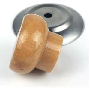 Tapa de olla de madera con asa, pomo resistente al calor, tapa de olla de vidrio, tapa de olla de repuesto/reformada, venta al por mayor a 2 yuanes. - Product Image 4