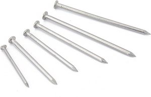 Clous et clous à tête plate pour charpentier, revêtement zinc, diamètre 2 pouces, gamme 2,5-5,3 mm - Product Image 3