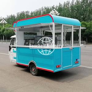 Tricycle alimentaire électrique personnalisé à 3 roues, cuisine mobile avec fenêtre de service ouverte pour stand de shawarma et de kebab - Product Image 5