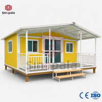 Maison préfabriquée moderne en conteneur de 20 pieds sur mesure avec conception démontable en kit pour appartement et bureau modernes