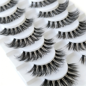 <span class=keywords><strong>Faux</strong></span> <span class=keywords><strong>cils</strong></span> en fourrure de vison 3D faits à la main, sans ingrédients cruels, naturels et doux, longueur naturelle, vente en gros - Product Image 3