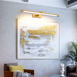 Lámpara de Pared LED E26 de Hierro Impermeable IP44 para Baño, Hotel, Hogar, Sala de Estar Moderna, Espejo, Galería de Fotos - Product Image 3
