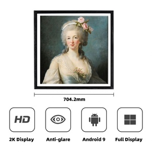จอแสดงผลความสว่างสูงขนาด 22 นิ้ว พร้อม Wifi สำหรับป้ายดิจิทัล จอ LCD แบบสี่เหลี่ยม HD แสดงภาพวิดีโอ เพลง ศิลปะ รองรับ OEM มาตรฐาน CE และ RoHS - Product Image 2