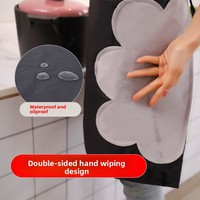 Meilleur Tablier Jetable en PVC Sans Manches, Imperméable, Anti-Huile, Respirant, Anti-Salissures, pour Cuisine, Confortable, Hygiénique, Vêtement de Travail