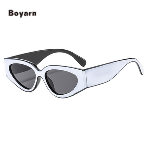Boyarn March <span class=keywords><strong>Cat</strong></span> Eye <span class=keywords><strong>Lunettes</strong></span> <span class=keywords><strong>de</strong></span> <span class=keywords><strong>soleil</strong></span> <span class=keywords><strong>de</strong></span> luxe pour femme <span class=keywords><strong>Lunettes</strong></span> <span class=keywords><strong>de</strong></span> <span class=keywords><strong>soleil</strong></span> vintage multicolores pour femme - Product Image 2