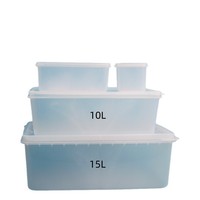 MSK PFA Box 240*170*110 mm Lid; Acid-Alkali-Resistant Square Trough; One-Piece Molded Container for Instrument Cleaning Soaking;