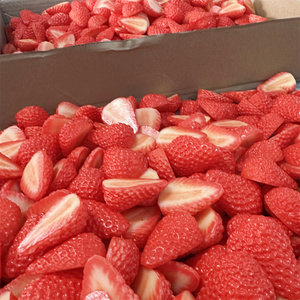 PvC Hard Fruit Accessory Half of TheWntire Strawberry UV Print PulpTransverse Texture Bluk VideO ASMRSound Props 1.6INCH DIY - Product Image 4