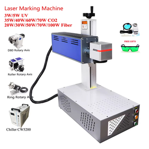 3W 5W 8w 10W 355nm Laser Marker JPT Laser Source Split UV Laser Marking Machine for Glass <b>Plastic</b> - Product Image 2