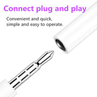 USB-C auf 3,5mm Audio-Adapter mit OTP-Schutz AC-Ausgang für Laptop Mobiltelefon Kamera