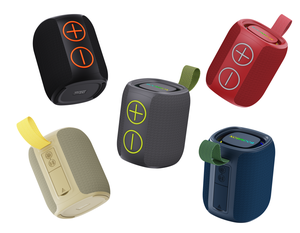 Nuovo Altoparlante Portatile Jedel in Tessuto Wireless 5.3 da 10W TWS con Batteria, LED RGB e Microfono Integrato - Altoparlante per Feste all'Aperto - Product Image 2
