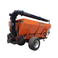 Tracteur traîné Bank out wagon pour le transfert et le transport de céréales