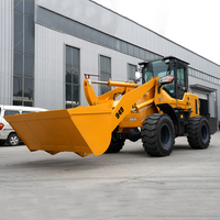 Chargeuse sur pneus 4x4 à vente chaude, nouvelle machinerie d'ingénierie, chargeuse sur pneus diesel, chargeuse sur pneus articulée hydraulique tout-terrain