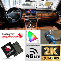 Unité principale d'autoradio Android pour BMW Série 6 3 Génération F06.F12.F13 Écran Audio Stéréo avec CPU Qualcomm