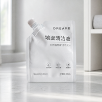 Sachet d'emballage personnalisé en plastique refermable, Doypack anti-fuite pour liquide de nettoyage des sols et nettoyant ménager pour surfaces