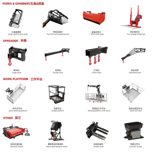 Высокопроизводительный телескопический погрузчик с дизельным двигателем и мотором, полноприводный колесный погрузчик, гарантия 1 год, редуктор и насос для горнодобывающей промышленности и логистики - Product Image 6