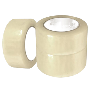 Cinta Adhesiva Acrílica Transparente de una Cara, Activada por Agua, para Embalaje, Envío, Mudanza y Almacenamiento - Product Image 1