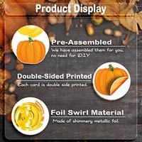Décoration d'automne : Spirale suspendue citrouille et feuille d'érable – Décoration de plafond pour fête d'automne et de Thanksgiving, idéale pour la maison, la salle de classe et le bureau