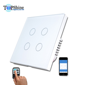Tuya App EU Anh 1 2 3 4 gang Wifi RF cảm ứng chuyển đổi với dây trung tính tùy chọn cho nhà thông minh - Product Image 5