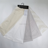 Tissu Voile Tissé 100% Polyester Style Luxe en Gros, Rideau Transparent à Paillettes Métalliques, Tricot Bronzé, Textile de Maison Couleur Unie