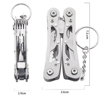 Pince multifonction pliable portable pour l'extérieur, couteau pour le camping, bricolage, découpe, sertissage, survie en plein air, multi-outil