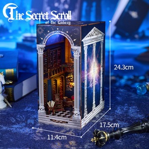 Petite maison SL-33 Star <span class=keywords><strong>Secret</strong></span> Book, modèle d'assemblage artisanal en bois, objet <span class=keywords><strong>de</strong></span> décoration, produit transfrontalier - Product Image 1