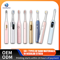 Fabricant chinois de pièces en plastique personnalisées, brosse à dents électrique, matériau ABS+PC, surface polie, service de moulage par injection
