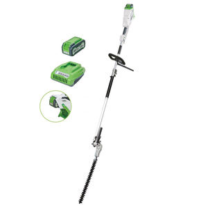 Cordless Long Hedge Trimmers Extension Hand Held <b>Garden</b> Tools Adjustable Height Li-ion Hh-99 1.Power <b>String</b> Trimmer Lith - Product Image 2