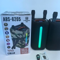 Fabricant OEM de haut-parleurs portables sur mesure avec logo personnalisé, conception de haut-parleur portable sans fil à label privé avec 2 microphones