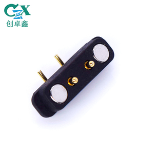 CZX 2引脚4.0毫米磁性Pogo引脚连接器微型磁性电子连接器，用于Pcb连接器 - Product Image 3