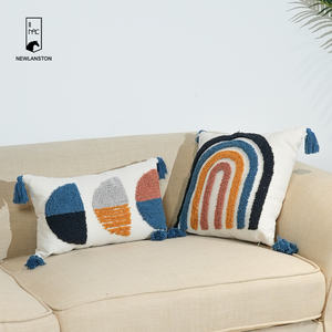 Funda de cojín <span class=keywords><strong>marroquí</strong></span> <span class=keywords><strong>para</strong></span> decoración del hogar, 18x18, funda de almohada de <span class=keywords><strong>aguja</strong></span>, <span class=keywords><strong>para</strong></span> sofá, cama - Product Image 6