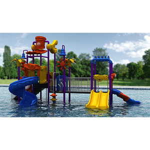 Tobogán de Piscina para Patio de Recreo Escolar al Aire Libre, Construcción Duradera de Fibra de Vidrio, Diseño <span class=keywords><strong>Ondulado</strong></span> que Garantiza Diversión Segura y Atractiva - Product Image 6