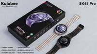 Montre connectée SK45 Pro New Watch 5 pour hommes et femmes, haute qualité, 3 bracelets, écran AMOLED 1,53 pouces, étanche IP68, appels Bluetooth, Kalobee