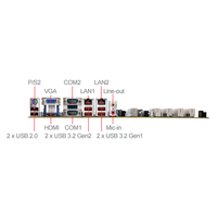 Carte mère MSI MS-CF06 V2.0 ATX avec processeur Core de 14e/13e/12e génération I9/i7/i5/i3 avec Intel H610E pour solution de pointe