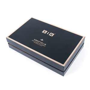 Boîte cadeau de luxe dorée magnétique pour parfum, avec finition mate UV et doublure en éponge écologique, haut de gamme pour flacon de parfum ou cosmétique - Product Image 3