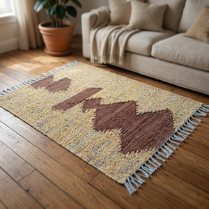 Alfombras de algodón personalizadas 100% hechas a mano, suaves y duraderas, para decoración del hogar, uso interior, calidad premium de la India, juegos de alfombras. - Product Image 2